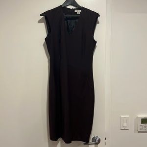 Reiss Ricca Sheath Dress, dark purple size 8- excellent condition